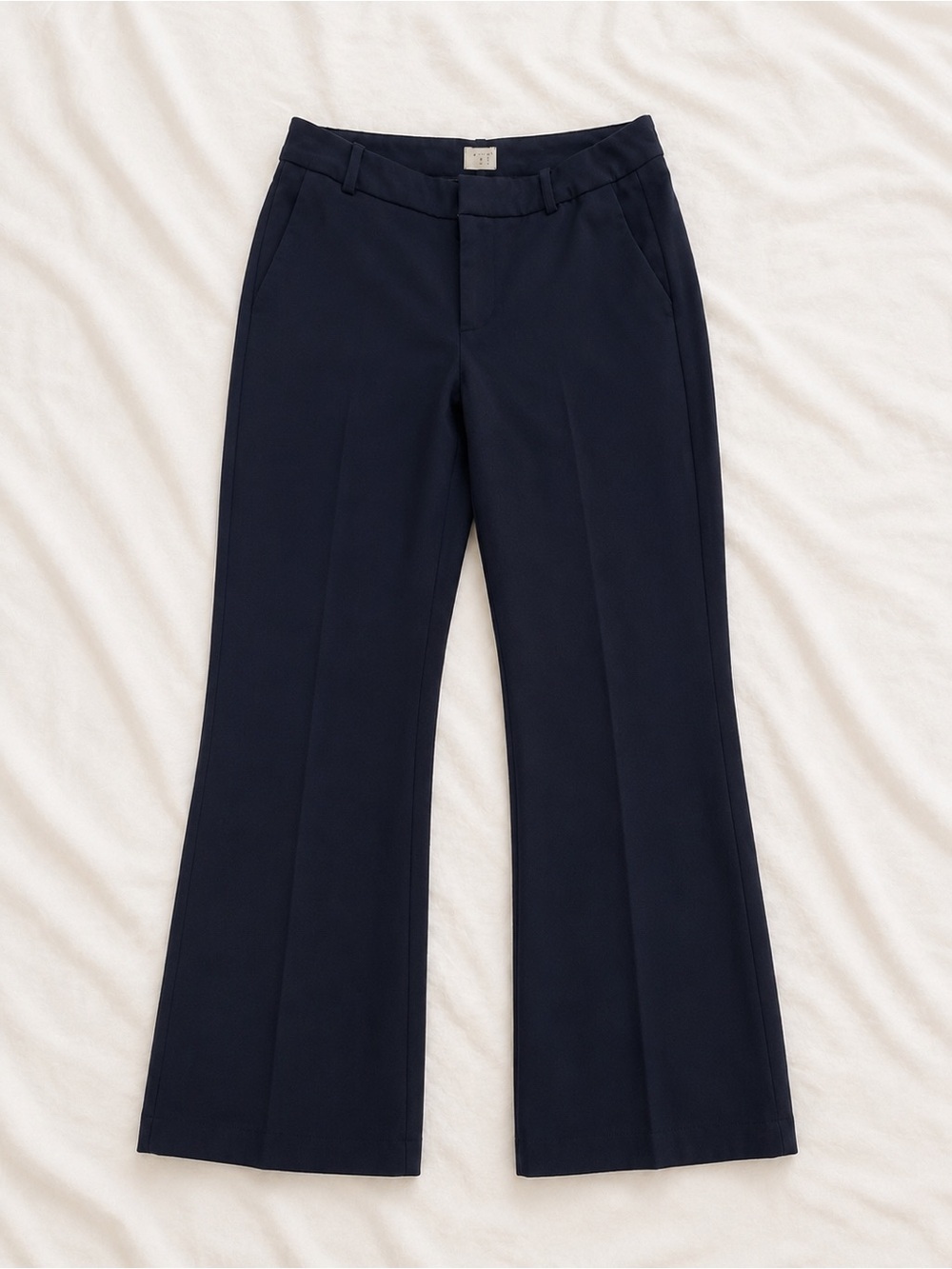 A New Day Navy Tailored Ankle Pants Womens Size 4 Straight